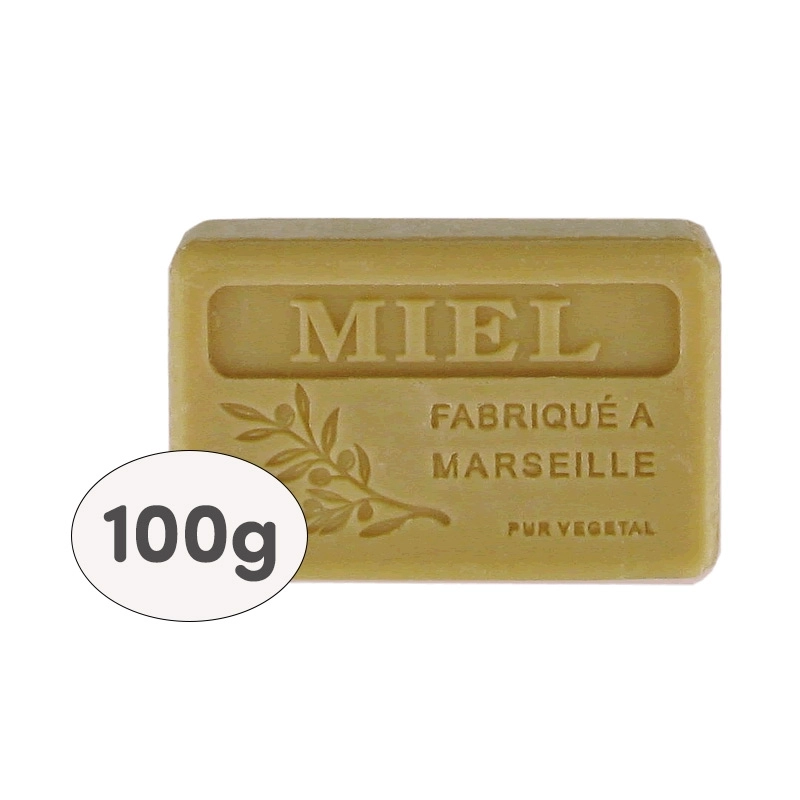 9 Savons 100g filmés, étiquetés - MIEL