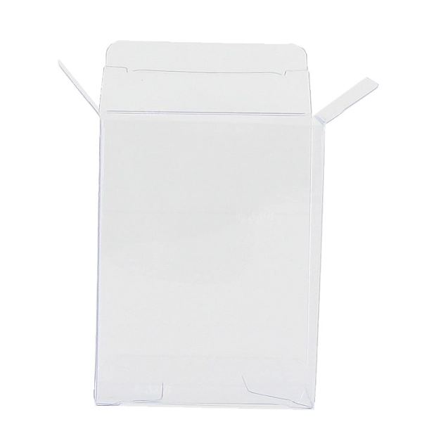Grandes boîtes rectangulaires en PVC - 122x22x83mm - Lot 50