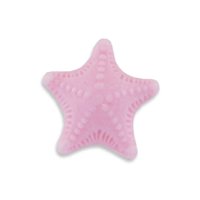 Savon forme étoile de mer rose - Sachet 10