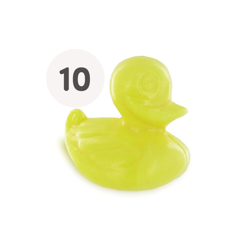 Savons sujets Grand Canard jaune 200g - Carton 8