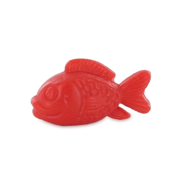 Petit poisson rouge en savon