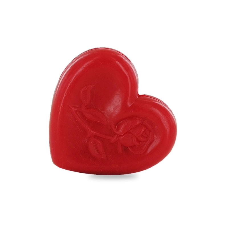 Savon cœur parfum cerise