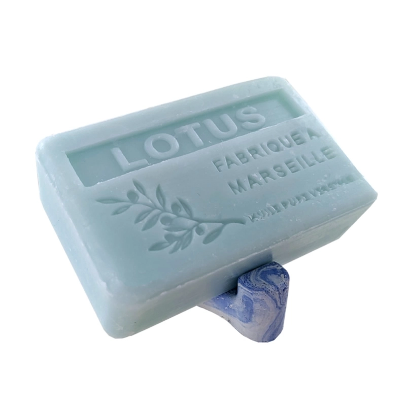 Porte savon teinté bleu - Boîte de 30