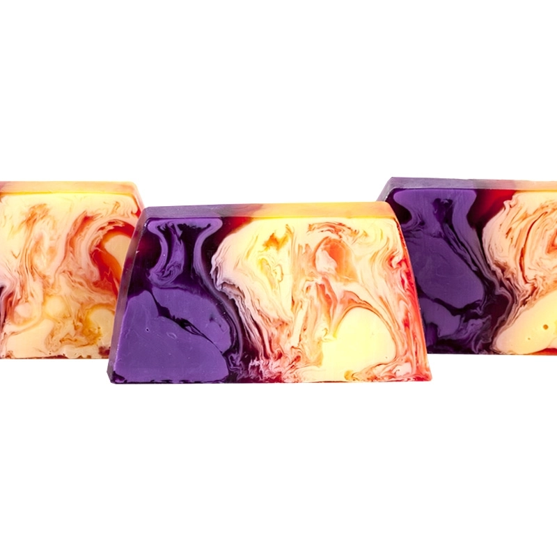          -      Pain de savon glycérine - Lavande 